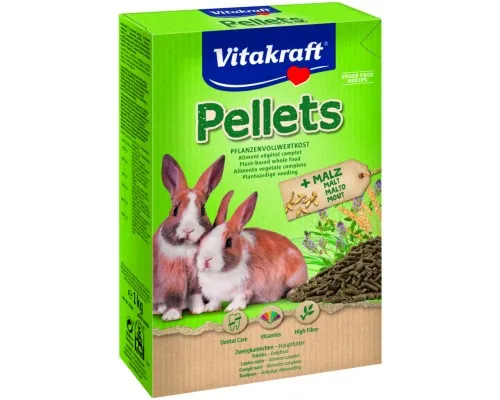 Корм для гризунів Vitakraft Pellets для кроликів 1 кг (4008239252463)