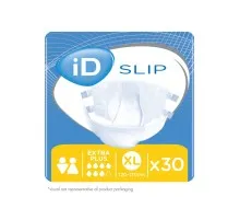 Подгузники для взрослых ID Slip Extra Plus XL 30 шт (945431550)