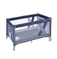 Детский манеж Espiro кроватка Simple 2022 (03 Blue) (206276)