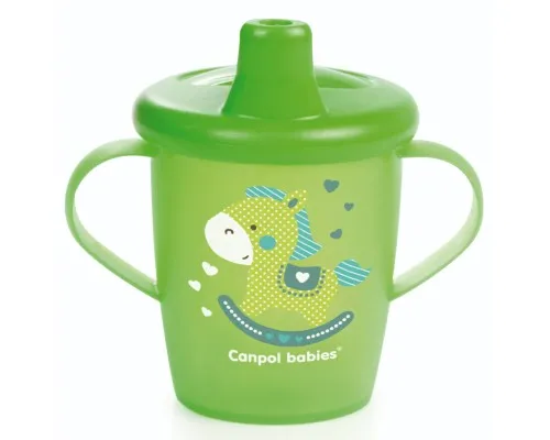 Поїльник-непроливайка Canpol babies Toys 250 мл Зелена (31/200_gre)