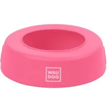 Посуда для собак WAUDOG Silicone Миска-непроливайка 750 мл розовая (50787)