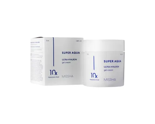 Крем для лица Missha Super Aqua Ultra Hyalron Gel Cream 70 мл (8809747928705)