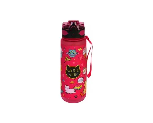 Поїльник-непроливайка Cool For School Kitty, 500 мл, рожева (CF61309)