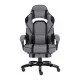 Кресло игровое GT Racer X-2749-1 Gray/Black Suede (X-2749-1 Fabric Gray/Black Suede)