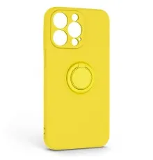 Чохол до мобільного телефона Armorstandart Icon Ring Apple iPhone 13 Pro Yellow (ARM68667)