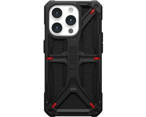 Чехол для мобильного телефона UAG Apple iPhone 15 Pro Max Monarch, Kevlar Black (114298113940)