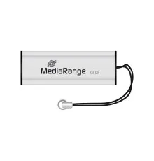 USB флеш накопичувач Mediarange 128GB Black/Silver USB 3.0 (MR918)