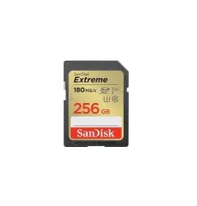 Карта памяти SanDisk 256GB SD class 10 UHS-I Extreme (SDSDXVV-256G-GNCIN)