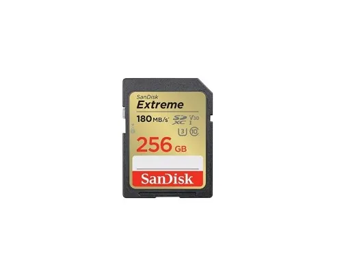 Карта памяті SanDisk 256GB SD class 10 UHS-I Extreme (SDSDXVV-256G-GNCIN)