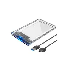 Карман внешний Dynamode 2.5" SATA HDD/SSD USB 3.0 Transparent (DM-CAD-25316)