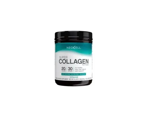 Витаминно-минеральный комплекс Neocell Пептиды Супер коллагена, 20 гр, Тип 1&3, Super Collagen Peptides, NeoCell, (M13259)