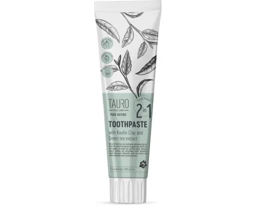 Зубна паста для тварин Tauro Pro Line Pure Nature Антибактеріальна 2в1 100 мл (TPLPN63382)