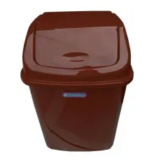 Контейнер для сміття Алеана Коричневий 5 л (алн 122061/коричневий)