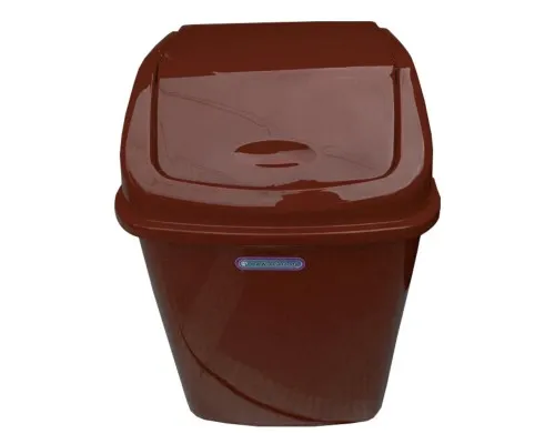 Контейнер для мусора Алеана Коричневый 5 л (алн 122061/коричневий)