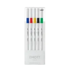 Лайнер UNI набір Emott Vivid Color 0.4 мм 5 кольорів (PEM-SY/5C.01VC)
