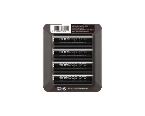 Аккумулятор Panasonic AA Eneloop 2500mAh Pro NI-MH * 4 (BK-3HCDE/4CP)