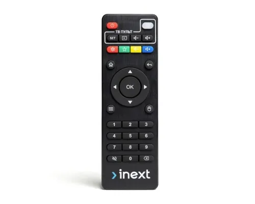 Універсальний пульт iNeXT із зоною програмування до inext TV5, TV5 Ultra, TV4, 4K Ultr (981003)