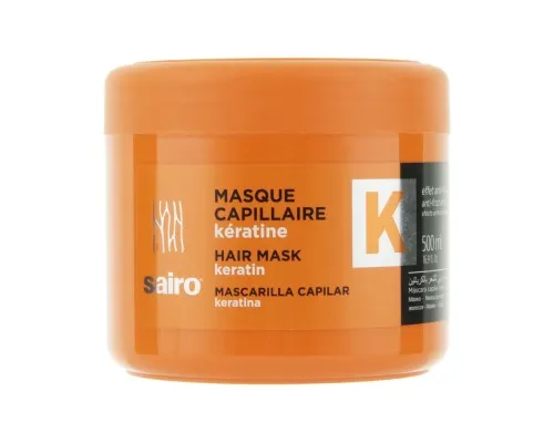 Маска для волосся Sairo Hair Mask Keratin З кератином 500 мл (8414227052636)