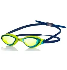 Очки для плавания Aqua Speed Xeno Mirror 195-30 6998 салатовий, синій OSFM (5908217669988)