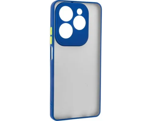 Чохол до мобільного телефона Armorstandart Frosted Matte Tecno Spark 20 Pro (KJ6) Navy Blue (ARM74397)