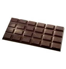 Форма для шоколаду Chocolate World Какао плитка 156 x 77 x 8 мм 3 шт (2398 CW)