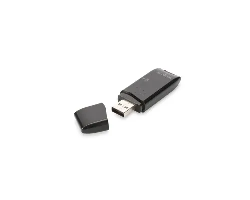 Зчитувач флеш-карт Digitus USB 2.0 SD/MicroSD (DA-70310-3)