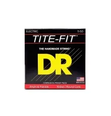 Струни для гітари DR Strings TITE-FIT Electric - Heavy (11-50) (EH-11)