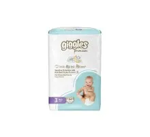 Підгузки Giggles Premium 3 Midi 4-9 кг 34 шт (8680131206896)