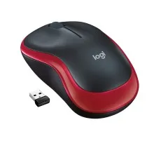 Мишка Logitech M185 red (910-002240)