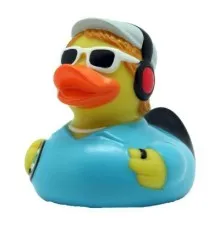 Іграшка для ванної Funny Ducks DJ утка (L1892)