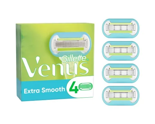 Сменные кассеты Gillette Venus Extra Smooth Embrace 4 шт. (7702018955527)