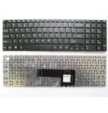 Клавіатура ноутбука Sony SVF15 (Fit 15 Series) черная без рамки UA (A43797)