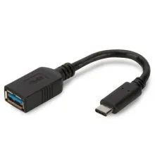 Переходник Type-C to USB AF 0.15m Digitus (AK-300315-001-S)