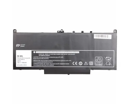 Аккумулятор для ноутбука DELL Latitude E7270 (J60J5) 7.6V 7200mAh PowerPlant (NB441143)
