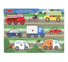 Розвиваюча іграшка Melissa&Doug Пазл Вгадай машинку (MD19051)