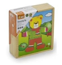 Розвиваюча іграшка Viga Toys Гардероб ведмедя (56401)