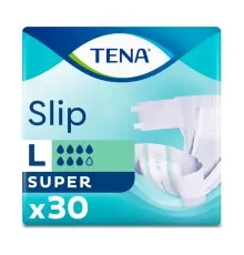 Підгузки для дорослих Tena Slip Super Large 30 (7322541118499)