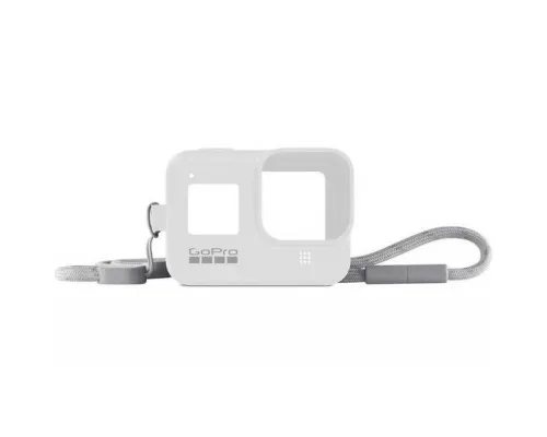 Аксесуар до екшн-камер GoPro Sleeve&Lanyard White для HERO8 (AJSST-002)
