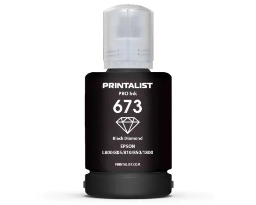 Чорнило Printalist Epson L800 140г Black (PL673B)