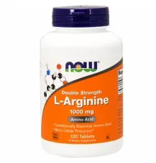 Амінокислота Now Foods L-Аргінін 1000 мг, 120 таблеток (NOW-00035)