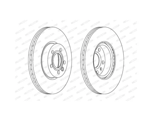 Тормозной диск FERODO DDF1160C