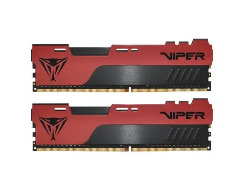 Модуль памяти для компьютера DDR4 16GB (2x8GB) 3200 MHz Viper Elite II Red Patriot (PVE2416G320C8K)