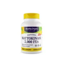 Витаминно-минеральный комплекс Healthy Origins Наттокиназа 100мг, 60 гелевых капсул (HO25157)