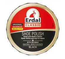 Крем для обуви Erdal Shoe Polish in tin Black Черный 75 мл (4001499160707)