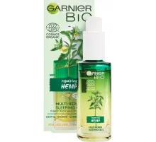 Олія для обличчя Garnier Bio Нічна з ефірною олією коноплі 30 мл (3600542361101)