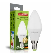 Лампочка Eurolamp LED CL 8W E14 4000K 220V (LED-CL-08144(P))