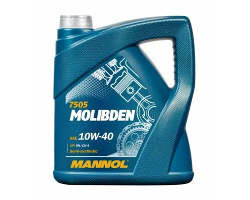 Моторна олива Mannol MOLIBDEN 4л 10W-40 (MN7505-4)