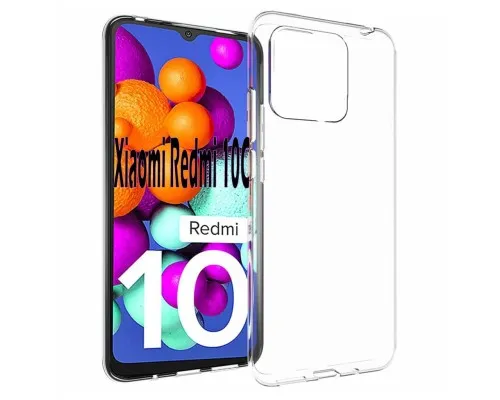 Чохол до мобільного телефона BeCover Xiaomi Redmi 10C Transparancy (707633)
