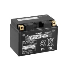 Аккумулятор автомобильный Yuasa 12V 11,8Ah High Performance MF VRLA Battery (YTZ14S)