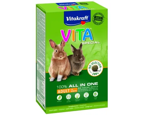 Корм для грызунов Vitakraft Vita Special для кроликов 600 г (4008239253149)